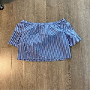 BRAND NEW Oak and Fort off the shoulder top